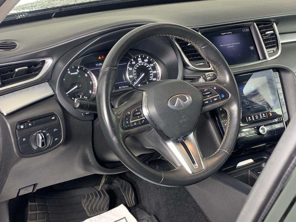 used 2021 INFINITI QX50 car, priced at $17,920