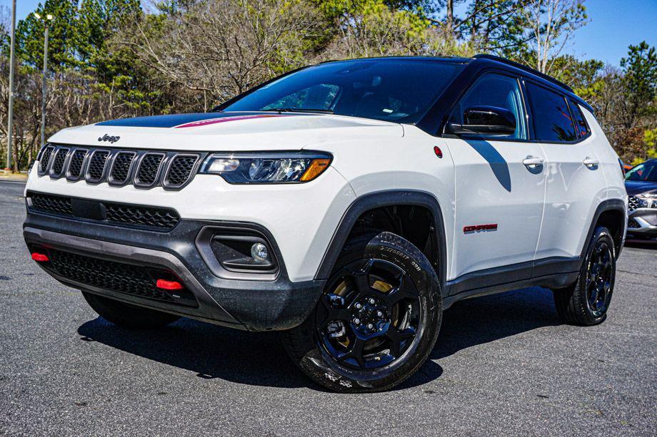 used 2024 Jeep Compass car, priced at $22,420