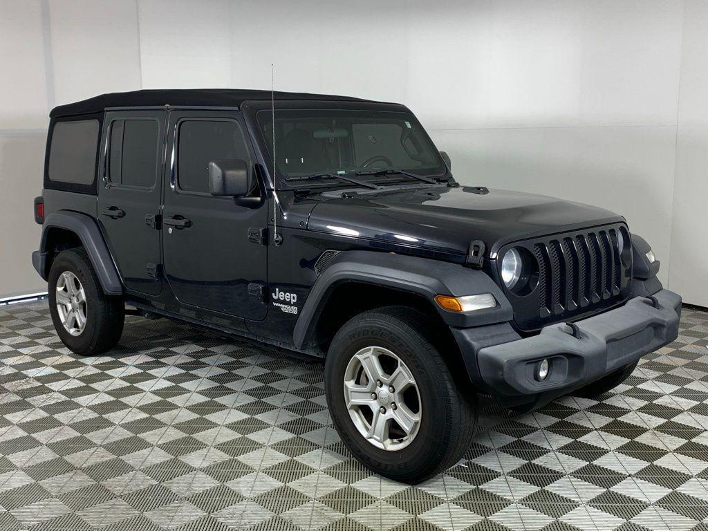 used 2021 Jeep Wrangler Unlimited car, priced at $26,420