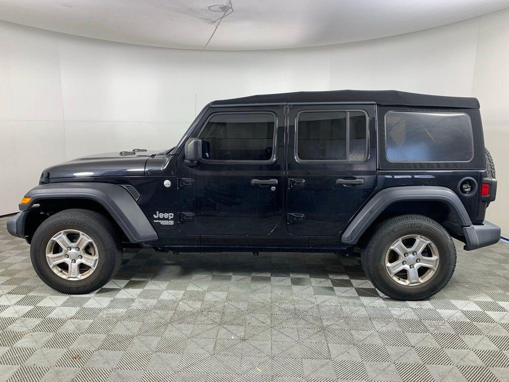 used 2021 Jeep Wrangler Unlimited car, priced at $26,420