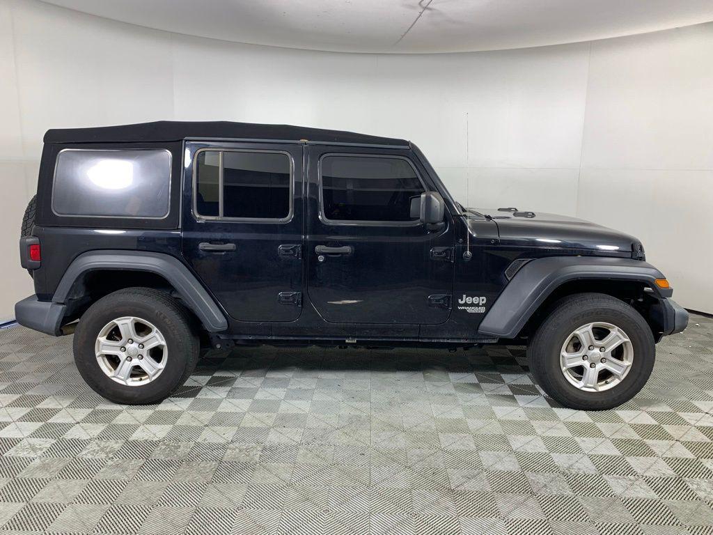 used 2021 Jeep Wrangler Unlimited car, priced at $26,420
