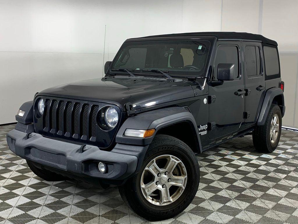 used 2021 Jeep Wrangler Unlimited car, priced at $26,420