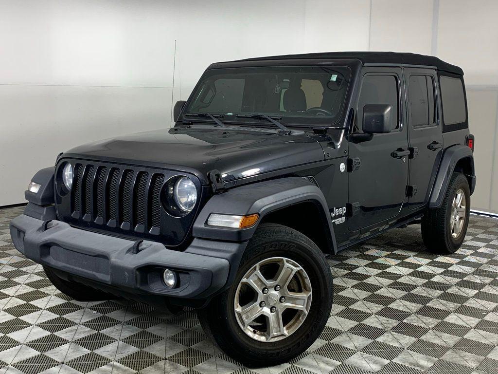 used 2021 Jeep Wrangler Unlimited car, priced at $26,420