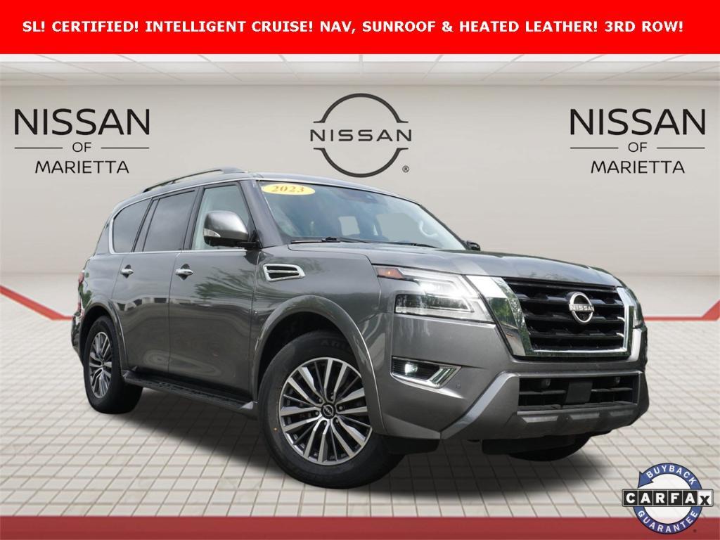 used 2023 Nissan Armada car, priced at $34,737