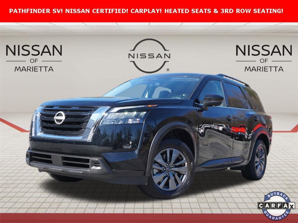 used 2024 Nissan Pathfinder car, priced at $31,997