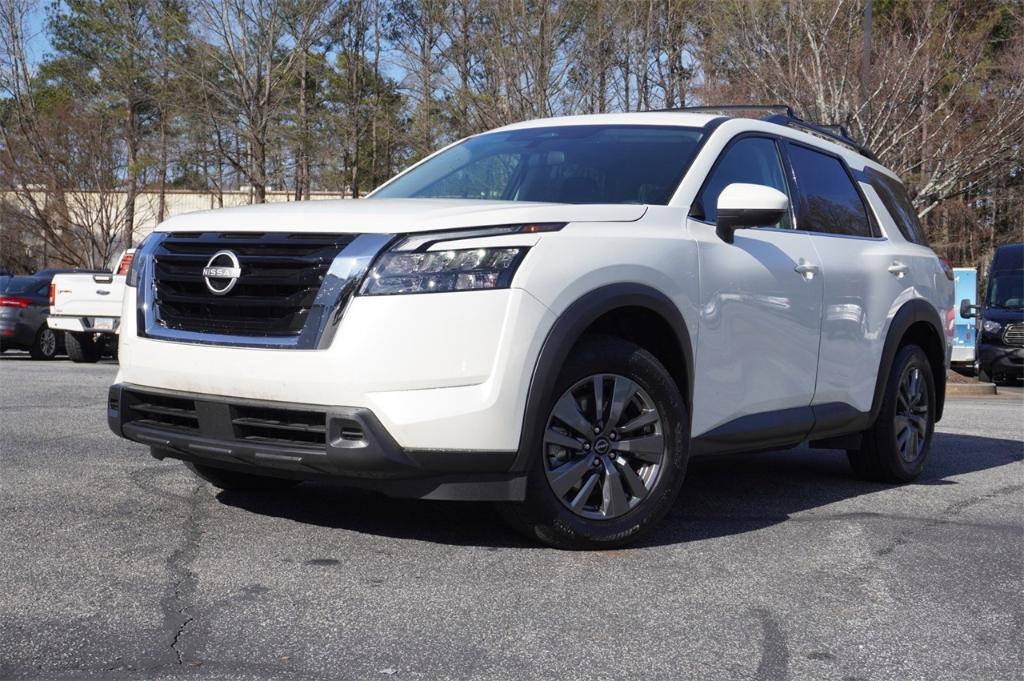 used 2024 Nissan Pathfinder car, priced at $35,000