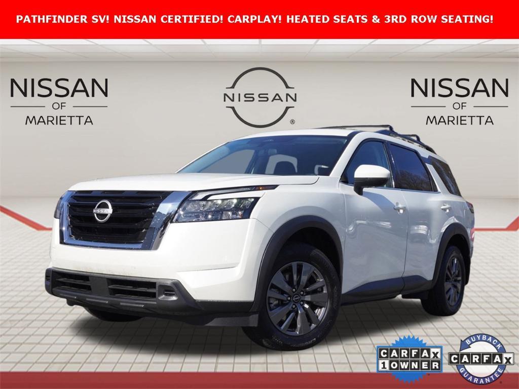 used 2024 Nissan Pathfinder car, priced at $35,000