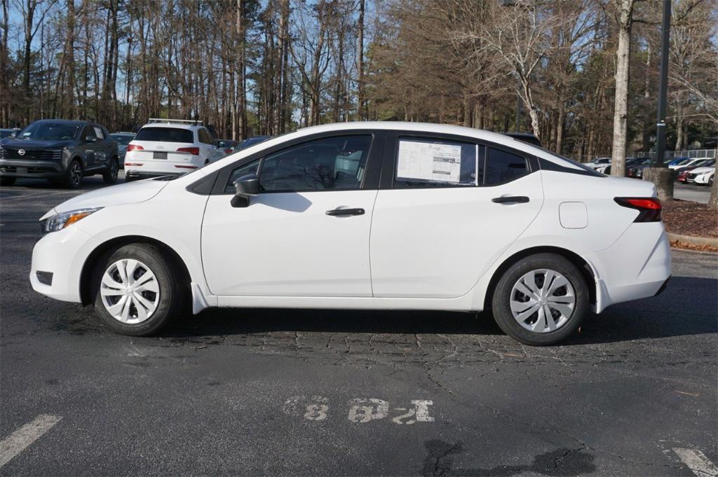 new 2025 Nissan Versa car, priced at $20,367