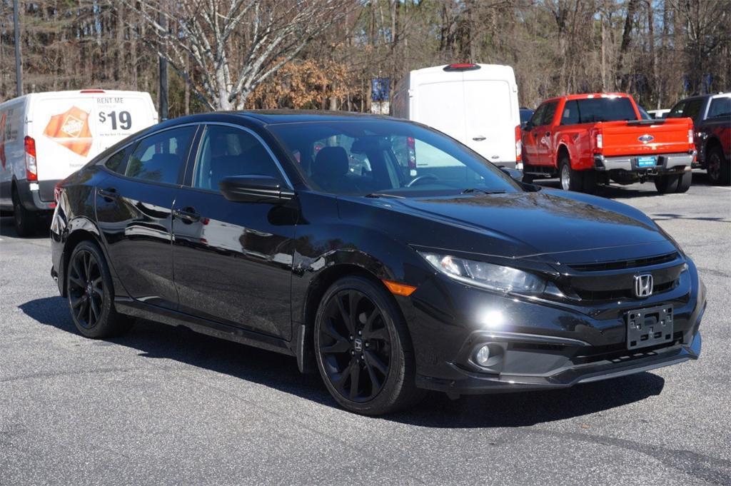 used 2021 Honda Civic car, priced at $20,997