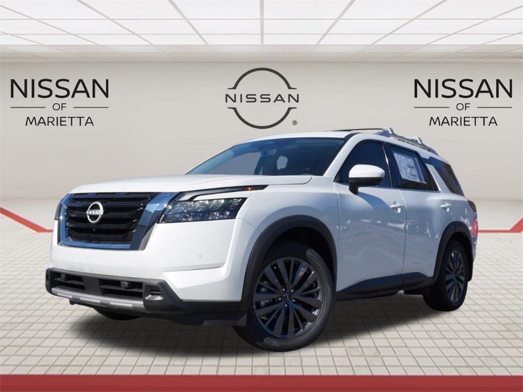 new 2025 Nissan Pathfinder car, priced at $44,558