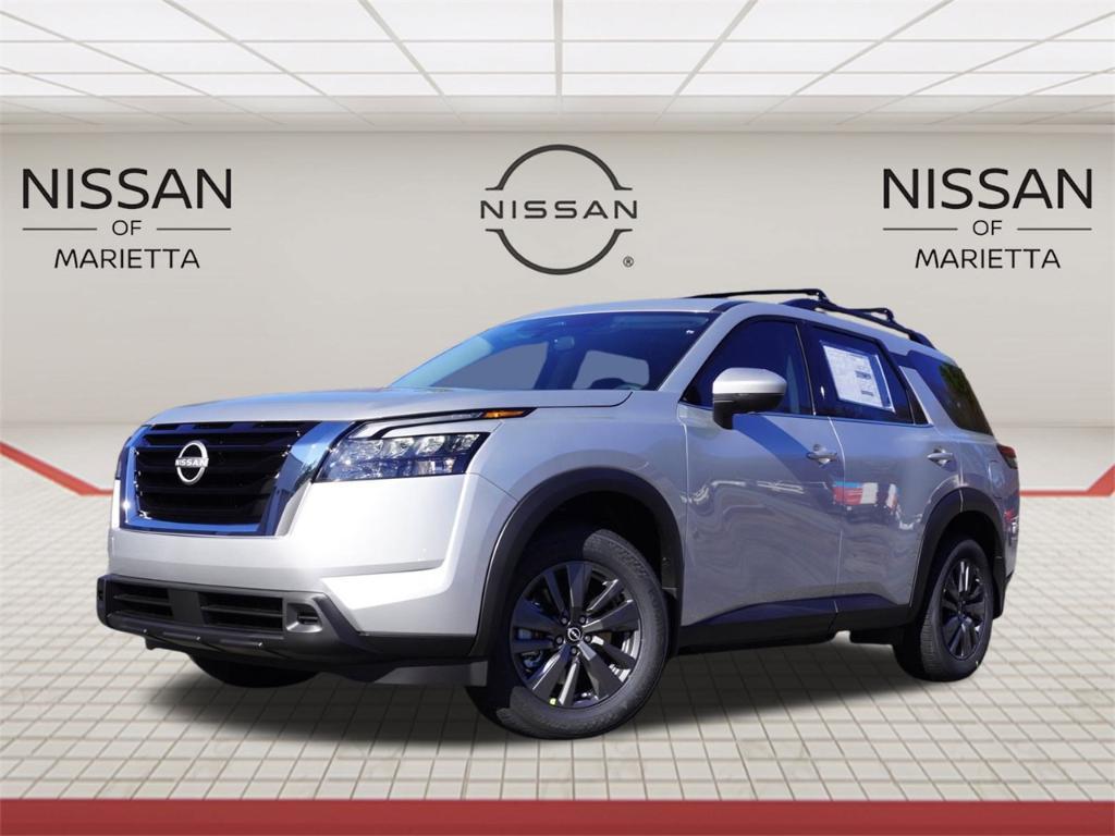 new 2025 Nissan Pathfinder car, priced at $40,204