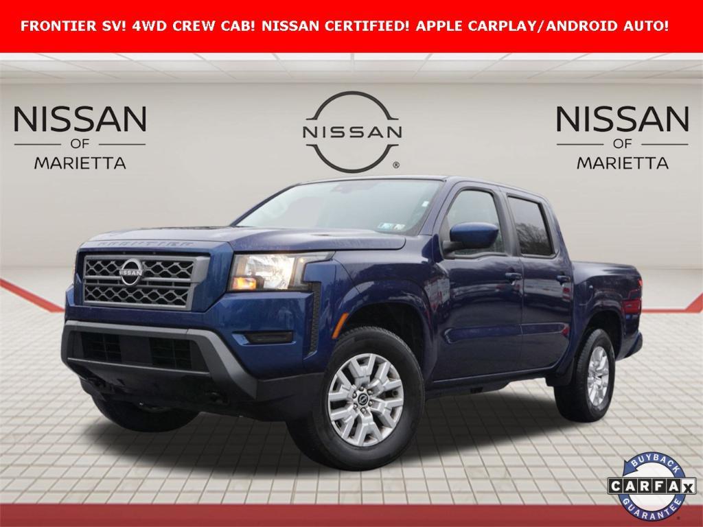 used 2023 Nissan Frontier car, priced at $29,877