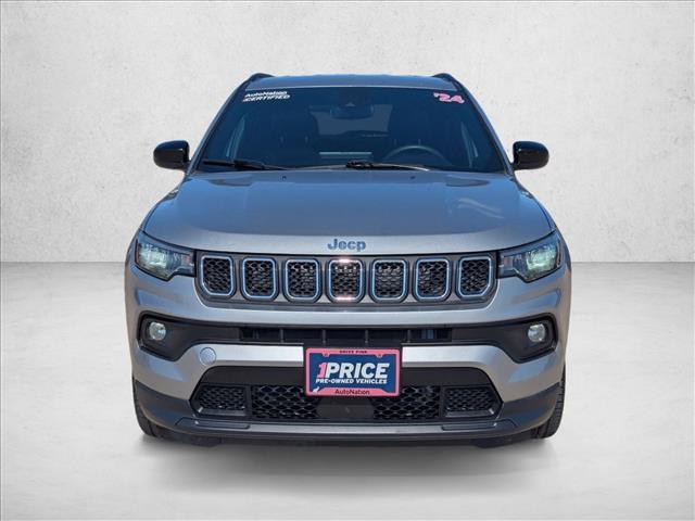 used 2024 Jeep Compass car, priced at $18,499