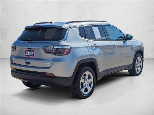used 2024 Jeep Compass car, priced at $18,499