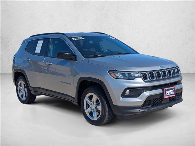 used 2024 Jeep Compass car, priced at $18,499
