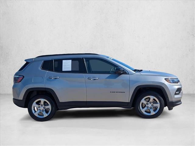 used 2024 Jeep Compass car, priced at $18,499