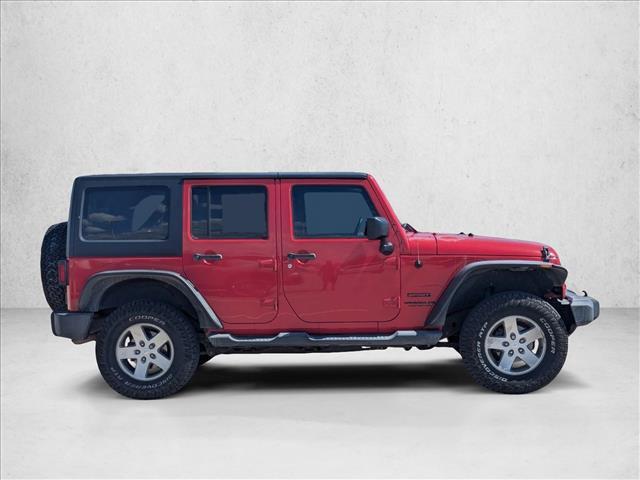 used 2015 Jeep Wrangler Unlimited car, priced at $16,499