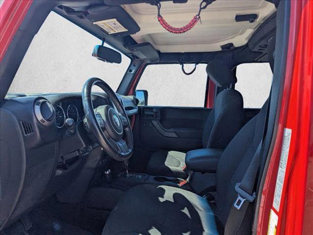 used 2015 Jeep Wrangler Unlimited car, priced at $16,499