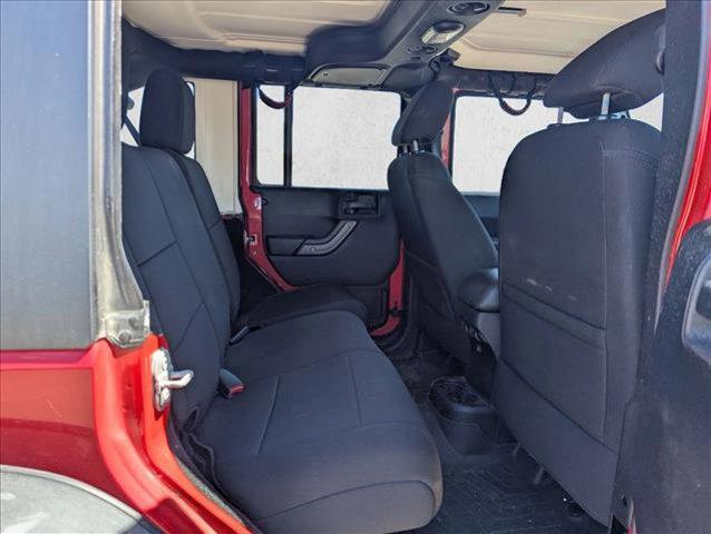 used 2015 Jeep Wrangler Unlimited car, priced at $16,499