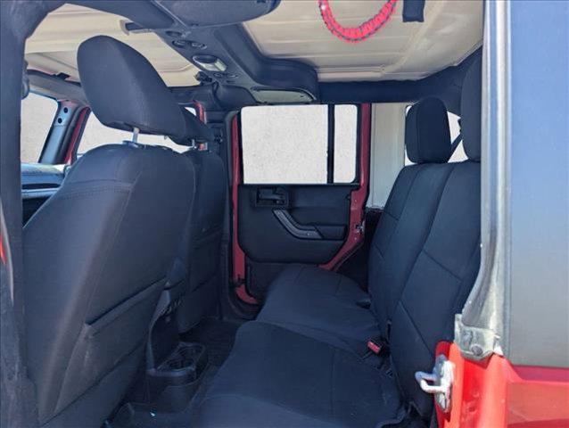 used 2015 Jeep Wrangler Unlimited car, priced at $16,499