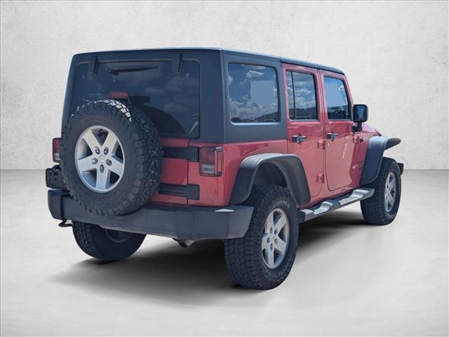used 2015 Jeep Wrangler Unlimited car, priced at $16,499