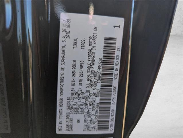 new 2025 Toyota Tacoma Hybrid car, priced at $66,228