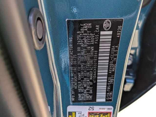 new 2025 Toyota Camry car, priced at $35,678