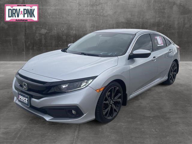 used 2019 Honda Civic car, priced at $17,295