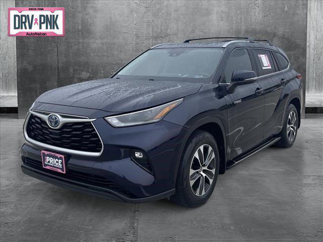 used 2021 Toyota Highlander Hybrid car, priced at $35,810