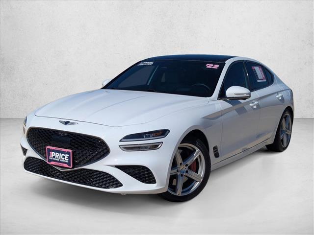used 2022 Genesis G70 car, priced at $23,499