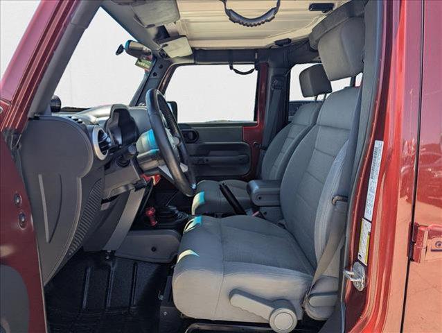 used 2009 Jeep Wrangler Unlimited car, priced at $12,499