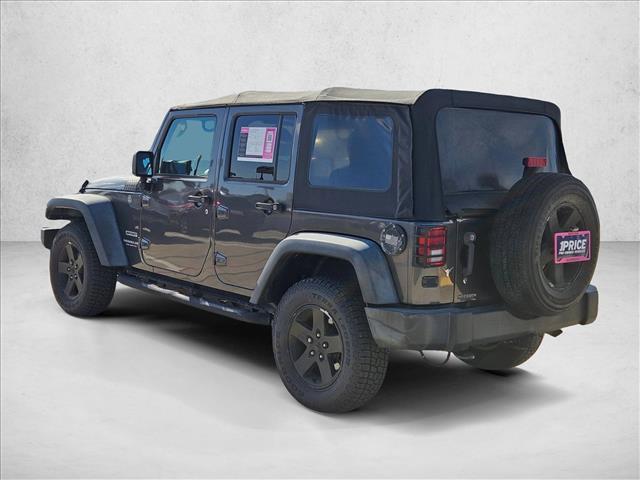 used 2017 Jeep Wrangler Unlimited car, priced at $16,775