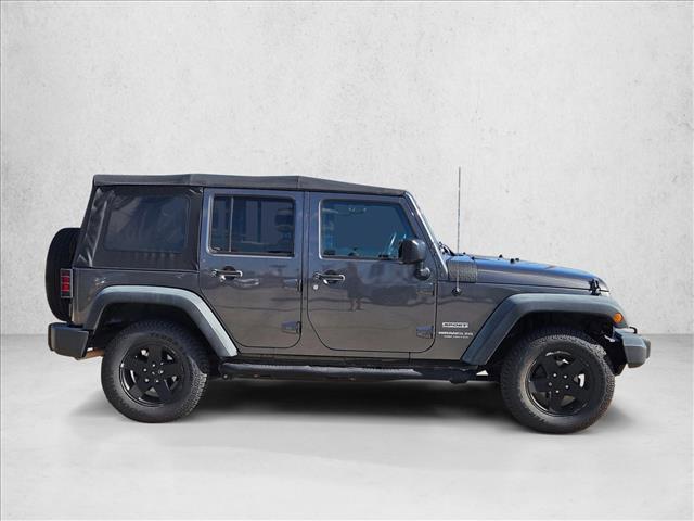 used 2017 Jeep Wrangler Unlimited car, priced at $16,775