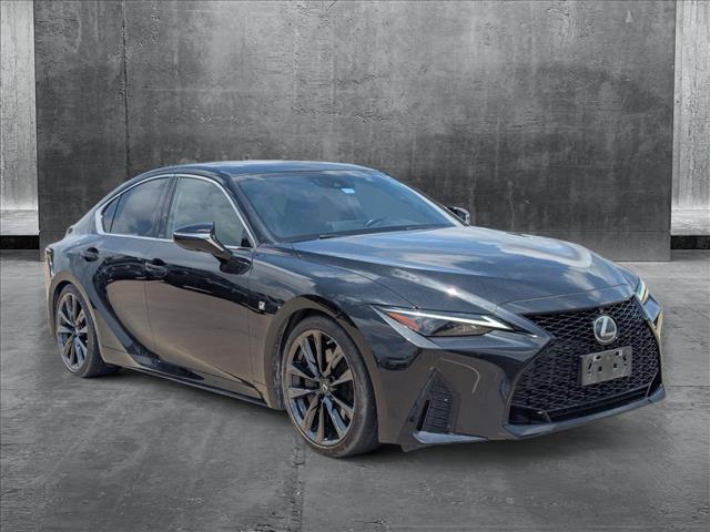 used 2021 Lexus IS 350 car, priced at $34,510