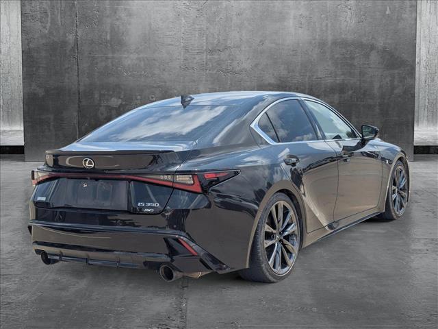 used 2021 Lexus IS 350 car, priced at $34,510