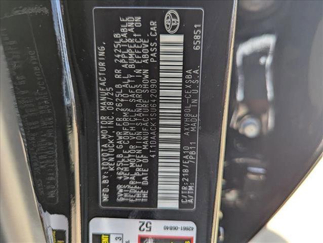 new 2025 Toyota Camry car, priced at $36,484