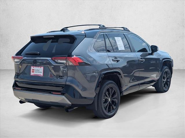 used 2025 Toyota RAV4 Hybrid car, priced at $40,499