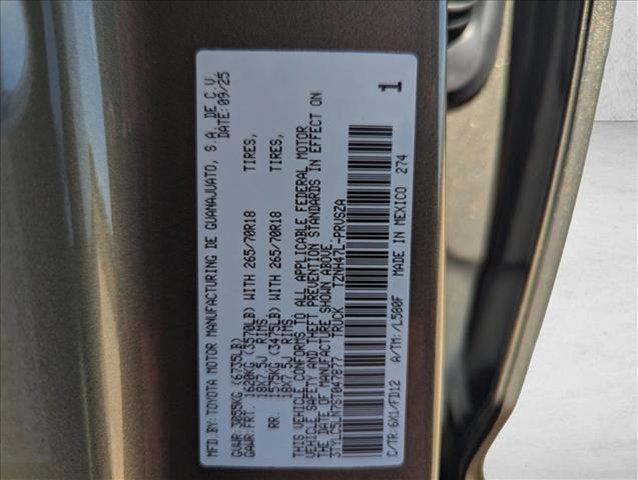 new 2025 Toyota Tacoma car, priced at $53,617