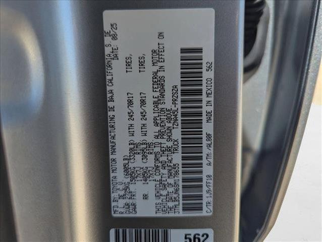 new 2025 Toyota Tacoma car, priced at $44,923