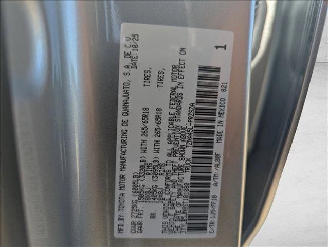 new 2025 Toyota Tacoma car, priced at $46,648