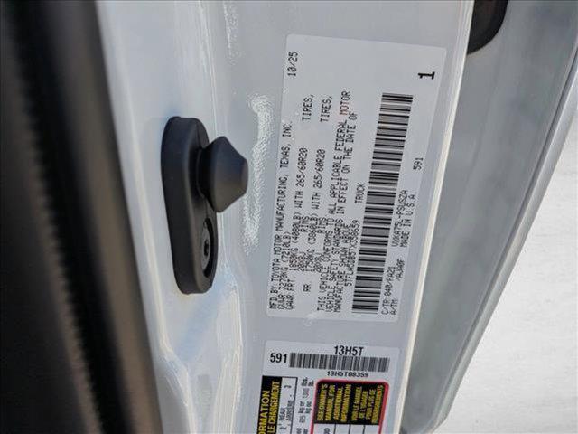 new 2026 Toyota Tundra car, priced at $60,585