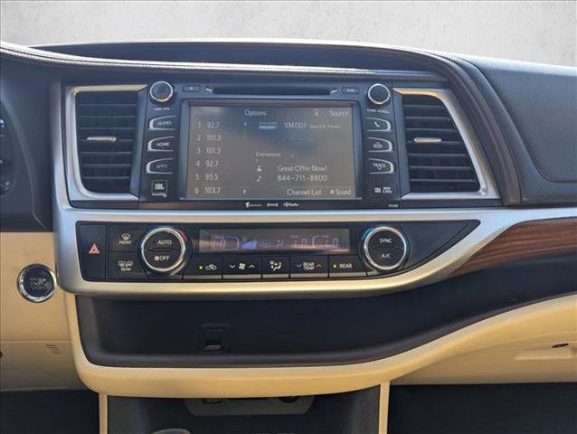 used 2017 Toyota Highlander car, priced at $22,427