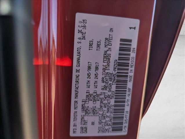 new 2025 Toyota Tacoma car, priced at $45,483