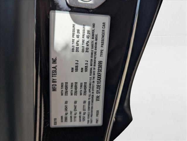 used 2019 Tesla Model 3 car, priced at $18,995