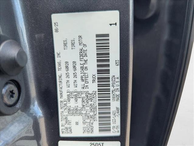 new 2026 Toyota Tundra Hybrid car, priced at $78,283