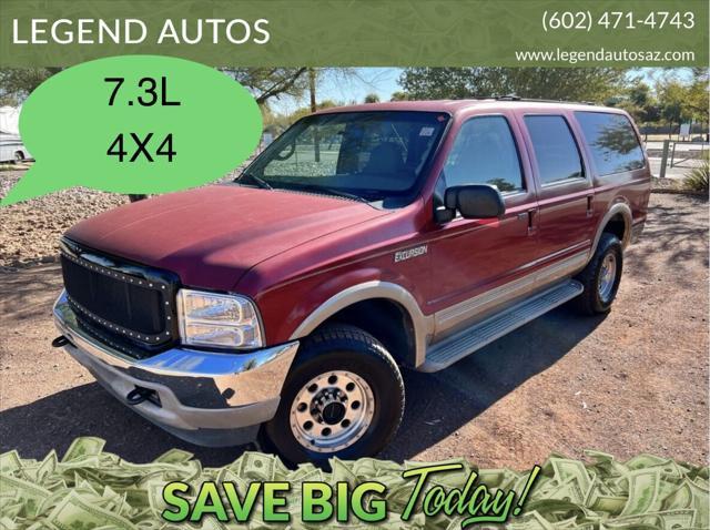 used 2000 Ford Excursion car, priced at $11,900