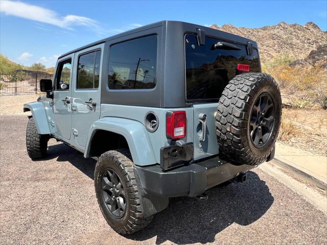 used 2015 Jeep Wrangler Unlimited car, priced at $18,500