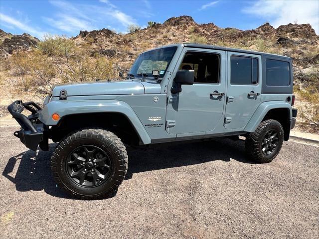 used 2015 Jeep Wrangler Unlimited car, priced at $18,500