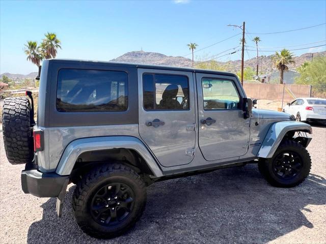 used 2015 Jeep Wrangler Unlimited car, priced at $18,500