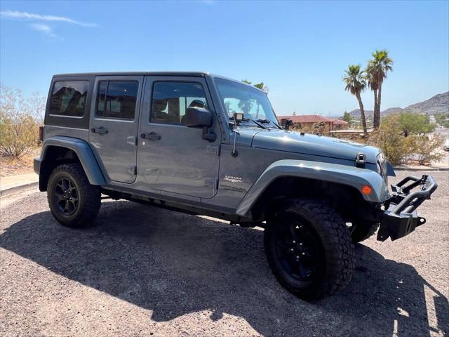 used 2015 Jeep Wrangler Unlimited car, priced at $18,500